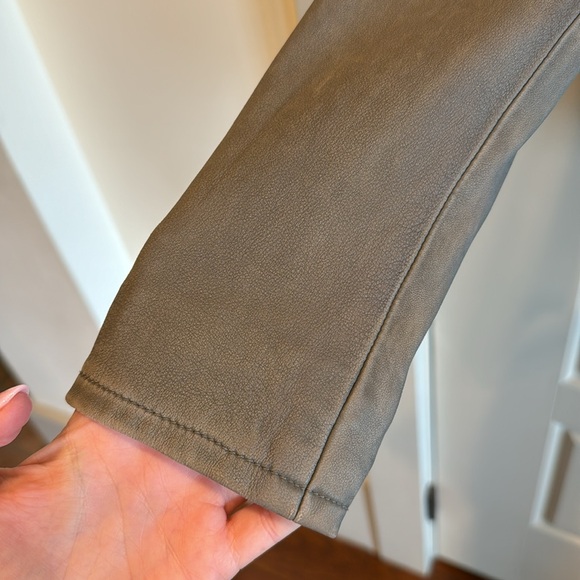 Iro Lambskin Leather Grey Jacket - Picture 5 of 16